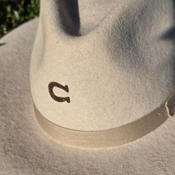 Charlie 1 Horse Highway Felt Western Hat Silverbelly Women’s Medium Boho Ranch main image 4